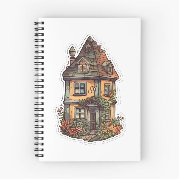 Item preview, Narrow Tall House Sticker designed and sold by justredbubble1.