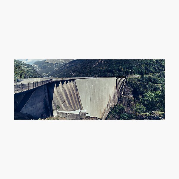 Verzasca Dam, Switzerland Photographic Print