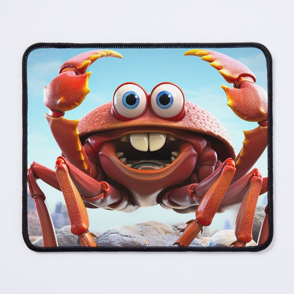 Item preview, Beach Bubbles - Cute Cartoon Crab Illustration designed and sold by DoPrint.