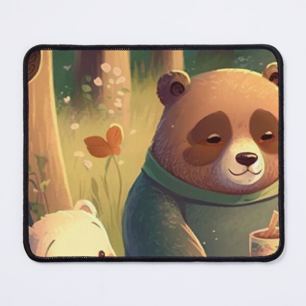 Item preview, Family of cute bear having a picnic designed and sold by iDezine GD.