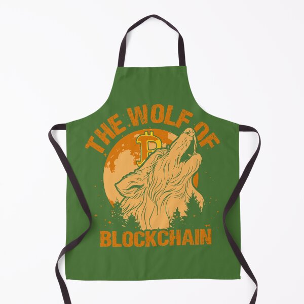 Item preview, The Wolf of Blockchain designed and sold by CustomHive.