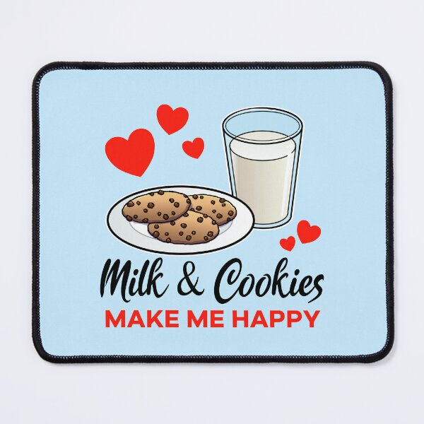 Item preview, Milk and Cookies make me happy designed and sold by jonmlam.