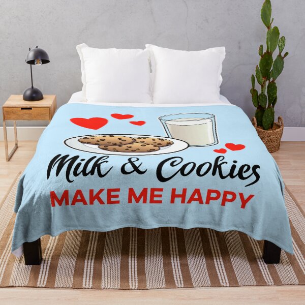 Item preview, Milk and Cookies make me happy designed and sold by jonmlam.
