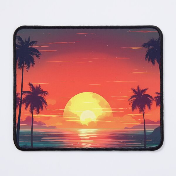 Item preview, Retro style beach setting designed and sold by SweetWhiskers.