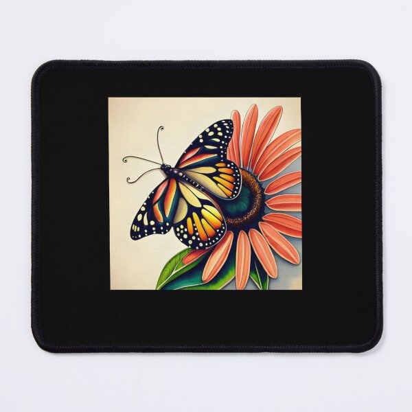Item preview, Cone Flowers and Monarchs designed and sold by Mohamedprf.