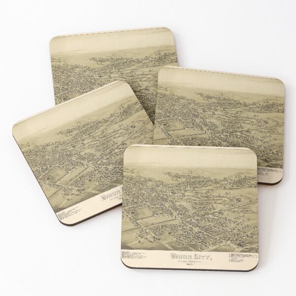 Item preview, Union City, Pennsylvania (1895) designed and sold by allhistory.