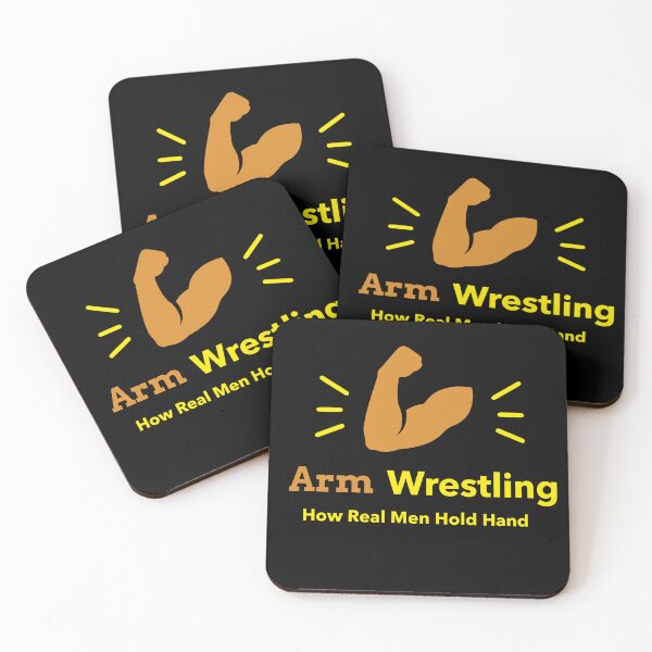 Item preview, Arm Wrestling How Real Men Hold Hands designed and sold by Abstractbyreyno.