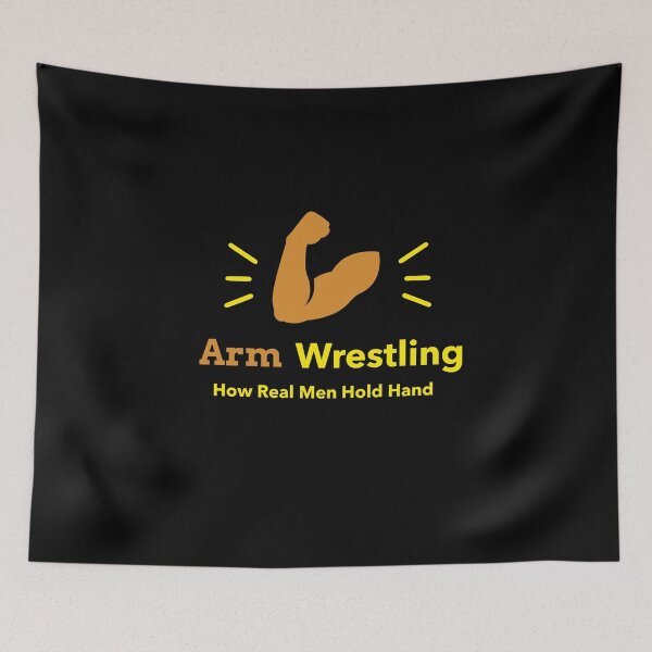 Item preview, Arm Wrestling How Real Men Hold Hands designed and sold by Abstractbyreyno.