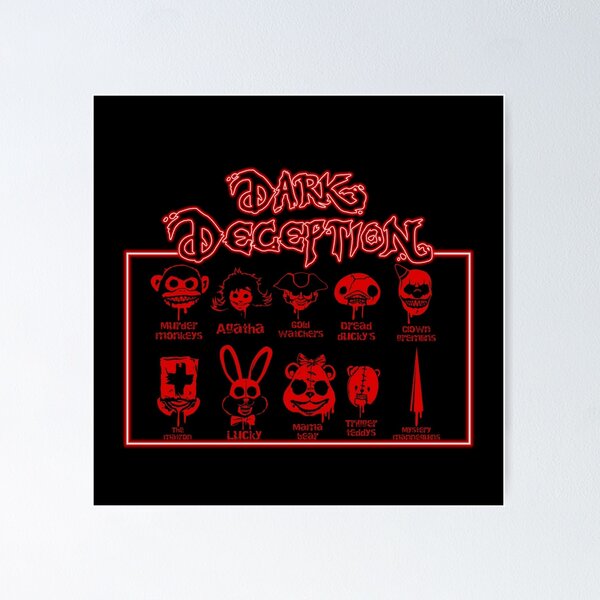 Item preview, Dark Deception Murder designed and sold by SaungStore.