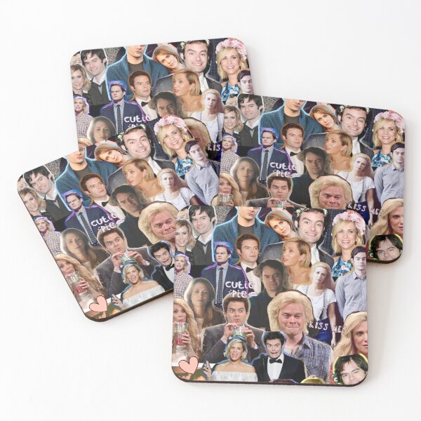 Item preview, Bill Hader and Kristen Wiig collage designed and sold by thorgeous.