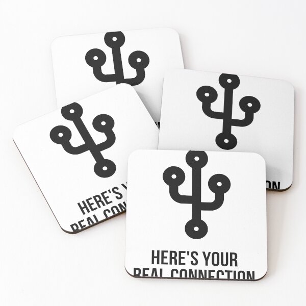 Item preview, Here's your real connection. designed and sold by VRTOPIA.