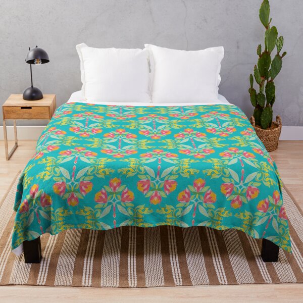 Artikelvorschau, Blumenhaus Protea Teal entworfen und verkauft von siandowney.