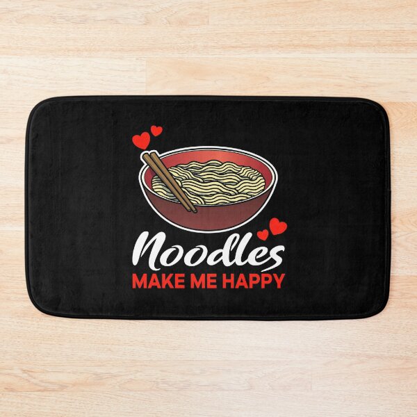 Item preview, Noodles make me happy saying designed and sold by jonmlam.
