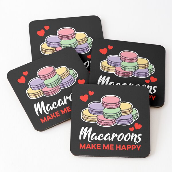 Item preview, Macaroons make me happy saying designed and sold by jonmlam.