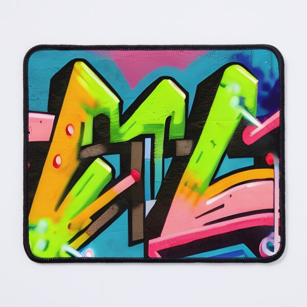 Item preview, "Futuristic Urban Fusion: Neon Graffiti and Techno Vibes" designed and sold by Valifort.
