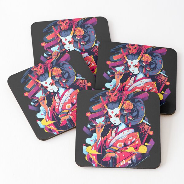 Item preview, Vibrant Geisha Illustration: A Modern Classic designed and sold by agenericman.
