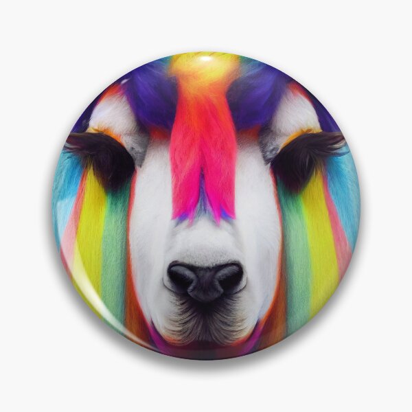Item preview, The colorful unicorn Karma Lama Ru - For freedom and diversity designed and sold by Pixelboys.