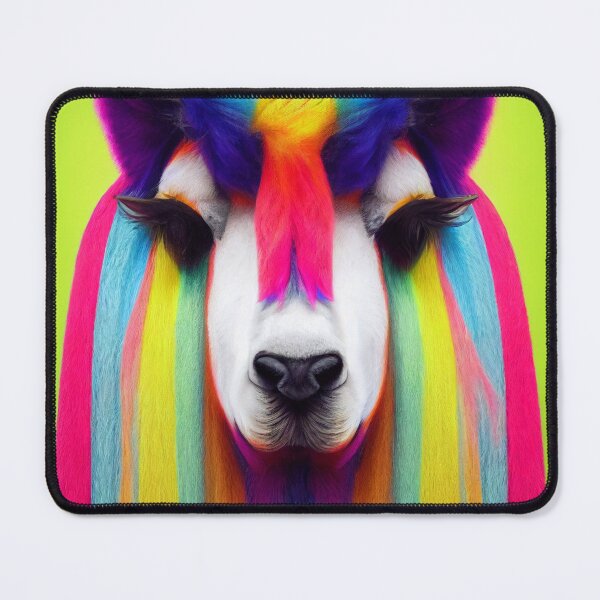 Item preview, The colorful unicorn Karma Lama Ru - For freedom and diversity designed and sold by Pixelboys.