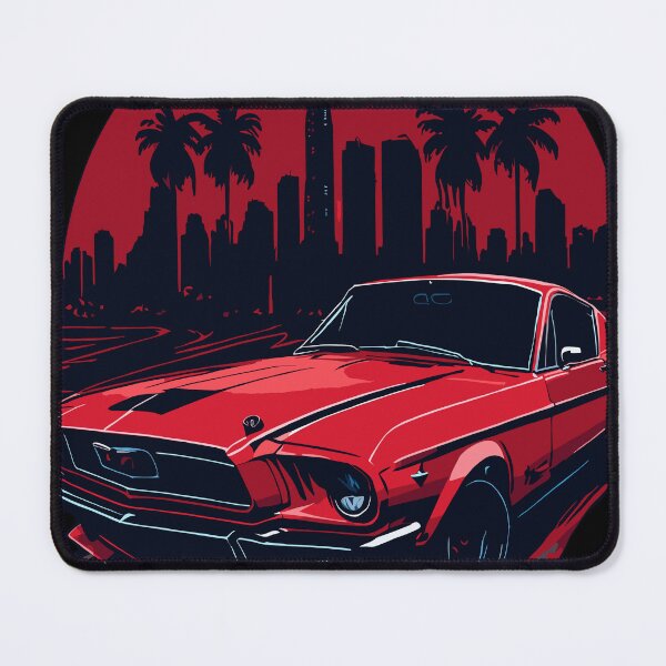 Item preview, Red Mustang - Muscle Car designed and sold by Chrome and Coils.