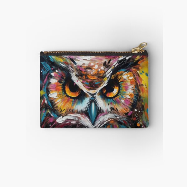 Item preview, Colorful Owls Contemporary Abstract Art  designed and sold by JFFStore.