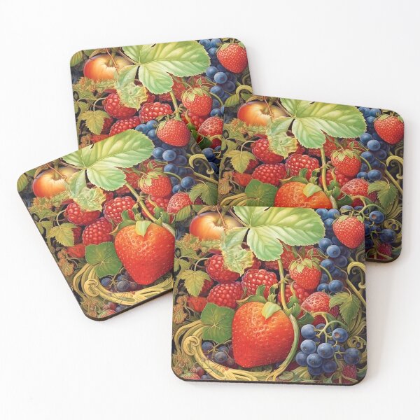 Item preview, Vintage Garden abstract Prints designed and sold by Art by Lilia.