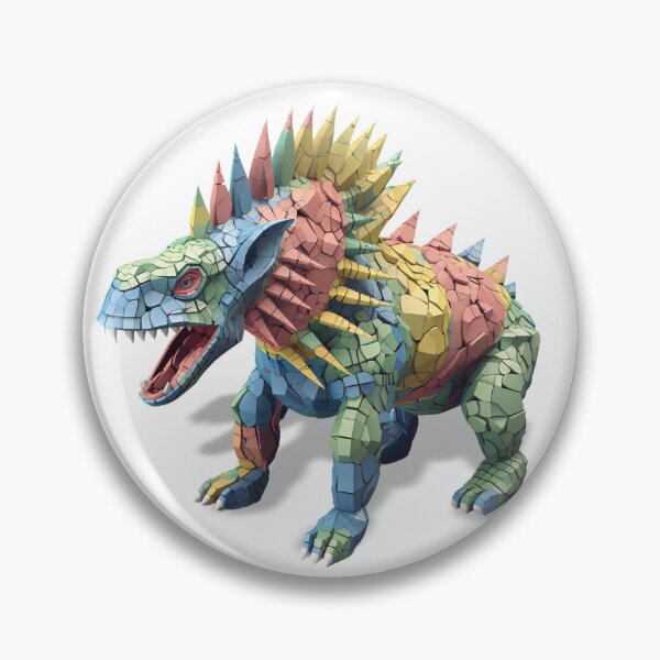 Artikelvorschau, colorful abstract fantasy dinosaur entworfen und verkauft von Picture-Art.
