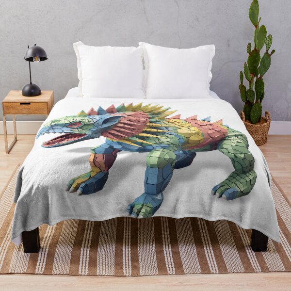 Item preview, colorful abstract fantasy dinosaur designed and sold by Picture-Art.
