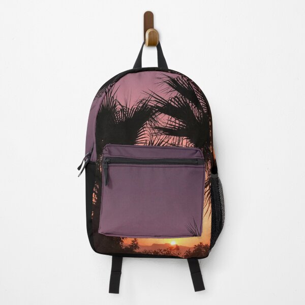 Item preview, Sunset with palm trees designed and sold by PrettyAround.