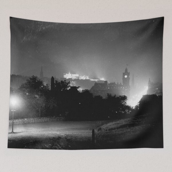 Item preview, Edinburgh Castle & Princess Street from Calton Hill (circa 1950s) designed and sold by lepoflex.