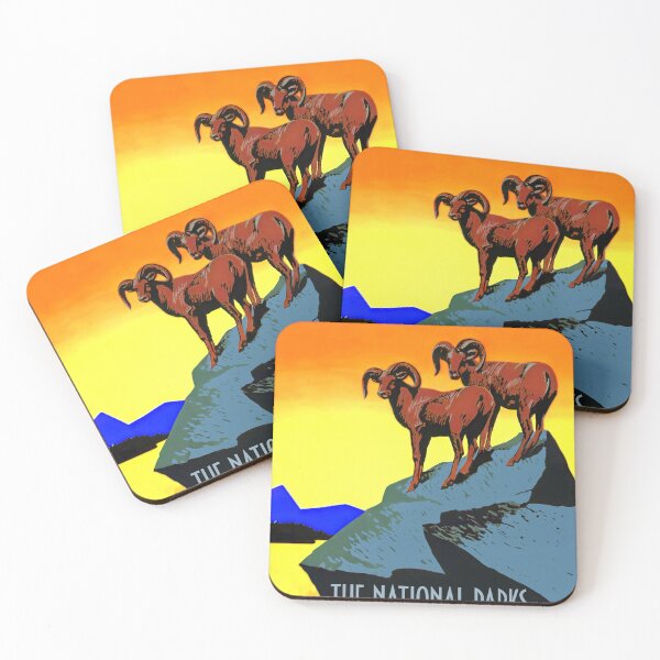 Item preview, WPA Posters—The National Parks Preserve Wild Life designed and sold by Chuck Mountain Poster Art.
