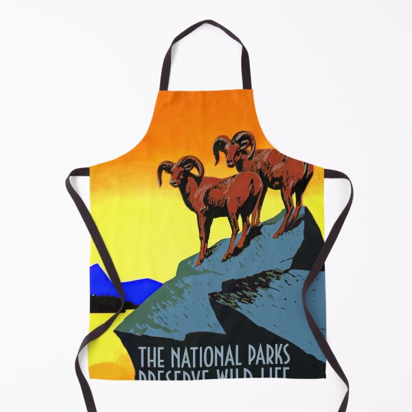 Item preview, WPA Posters—The National Parks Preserve Wild Life designed and sold by Chuck Mountain Poster Art.