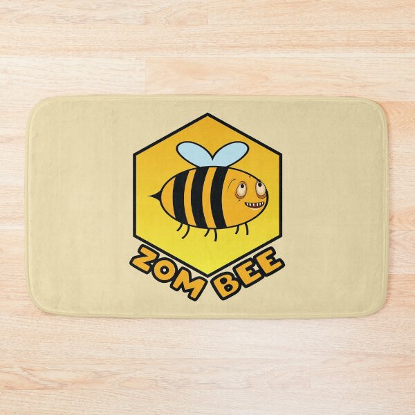 Item preview, Funny zombie bee on a honey comb  designed and sold by Donutlovers.