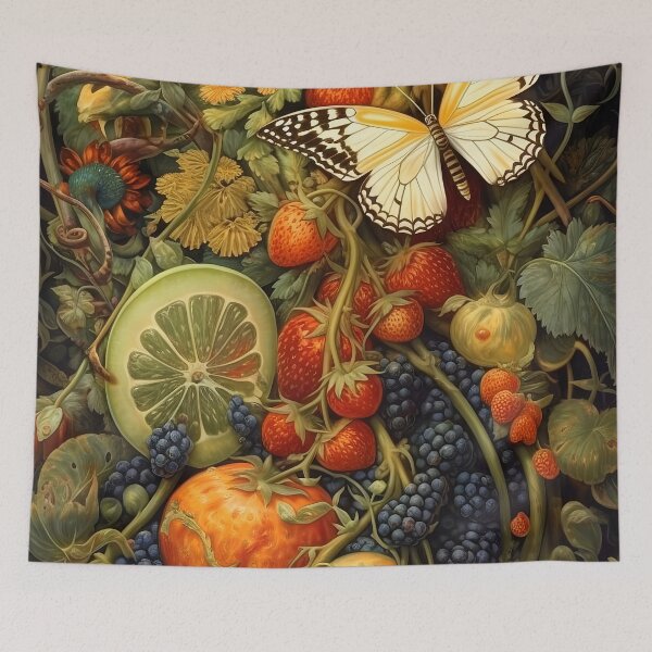 Item preview, Vintage Garden abstract Prints 1 designed and sold by Art by Lilia.