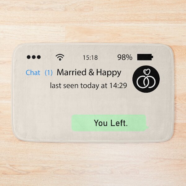 Item preview, You Left. designed and sold by HipsterAnimals.