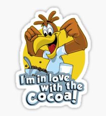 Coco puffs parody art Sticker