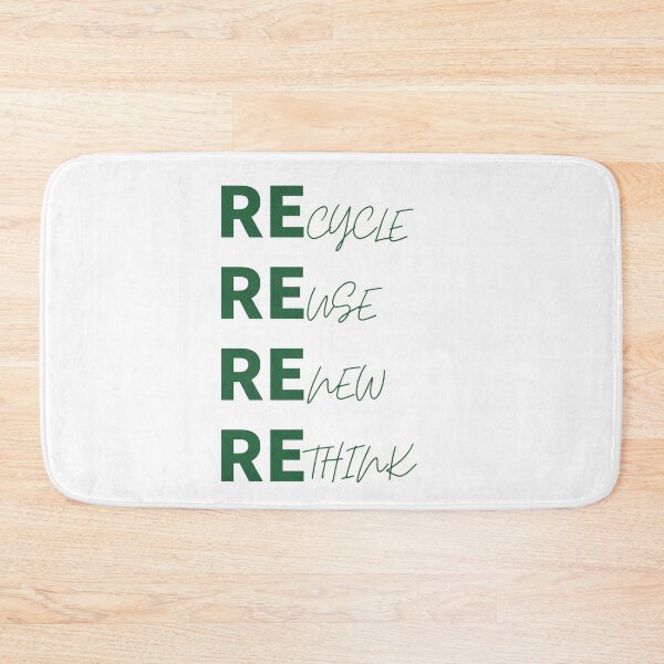 Item preview, Recycle reuse renew rethink designed and sold by Mirksaz-designs.