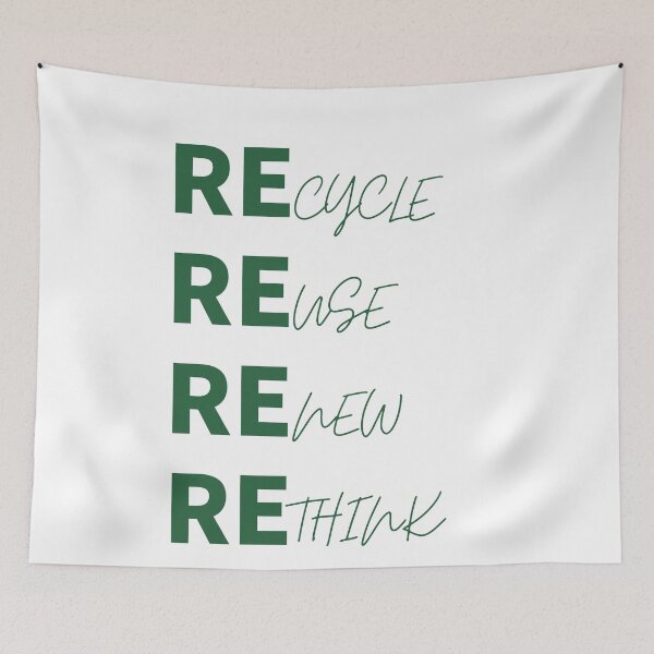 Item preview, Recycle reuse renew rethink designed and sold by Mirksaz-designs.