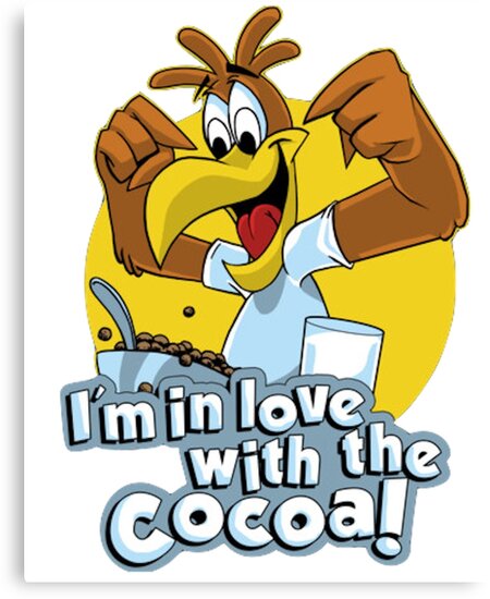 Coco Puffs Parody Art Canvas Print By Cassidybanksart Redbubble