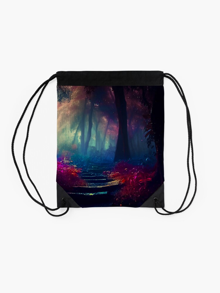 Thumbnail 2 of 3, Drawstring Bag, Steps designed and sold by Tonny Frøyen.