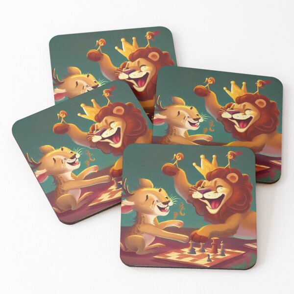 Item preview, lion and deer  designed and sold by elrashedy007.