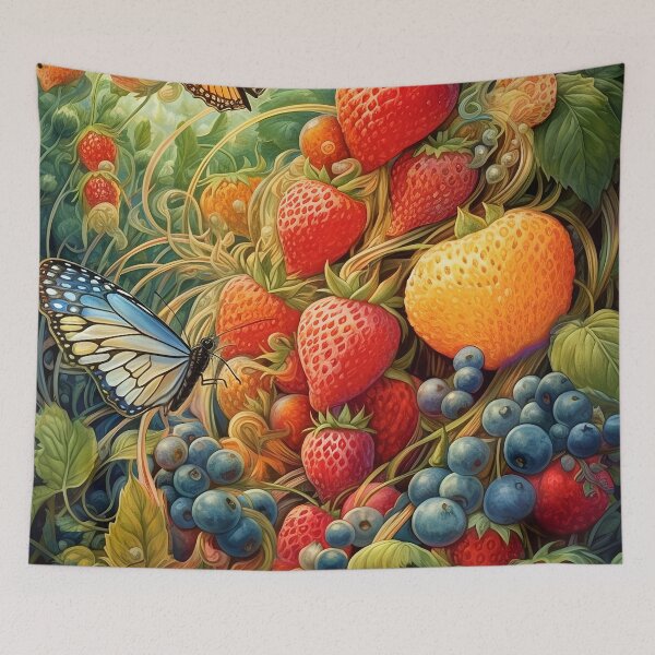Item preview, Vintage Garden abstract Prints 3 designed and sold by Art by Lilia.