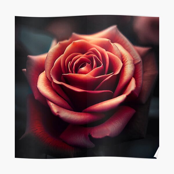 Red Rose Poster