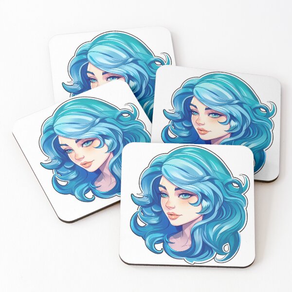 Item preview, Blue Hair Girl - Alessandra designed and sold by AdiRemba.