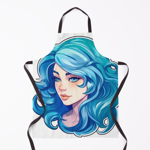 Item preview, Blue Hair Girl - Alessandra designed and sold by AdiRemba.