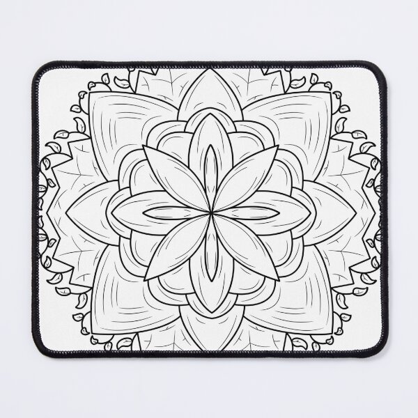 Item preview, Flower Design, MInimalist Yoga, abstract art,Sacred Geometry designed and sold by Minimalist Quotes and Sayings.