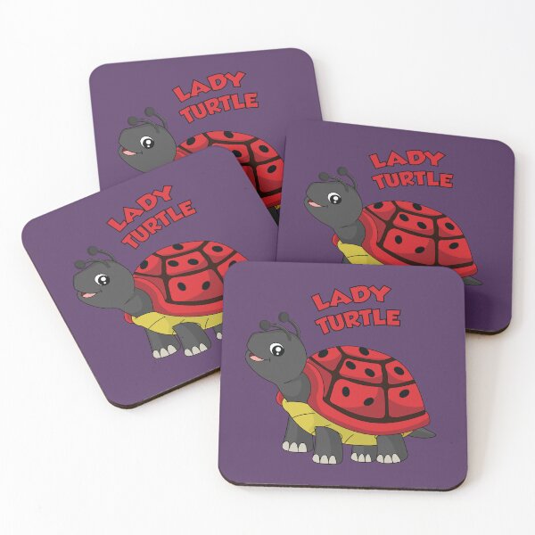 Item preview, Funny turtle with ladybug shell  designed and sold by Donutlovers.