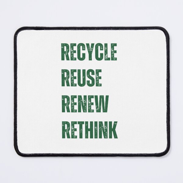 Item preview, Recycle reuse renew rethink designed and sold by Mirksaz-designs.
