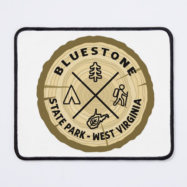 Item preview, Bluestone State Park West Virginia Log Slice designed and sold by VanyaKar.