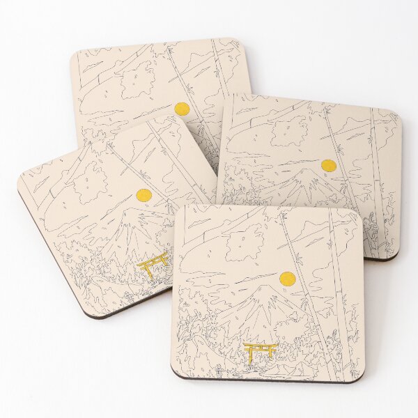 Item preview, The golden gate to the mountains designed and sold by Swadeillustrations.
