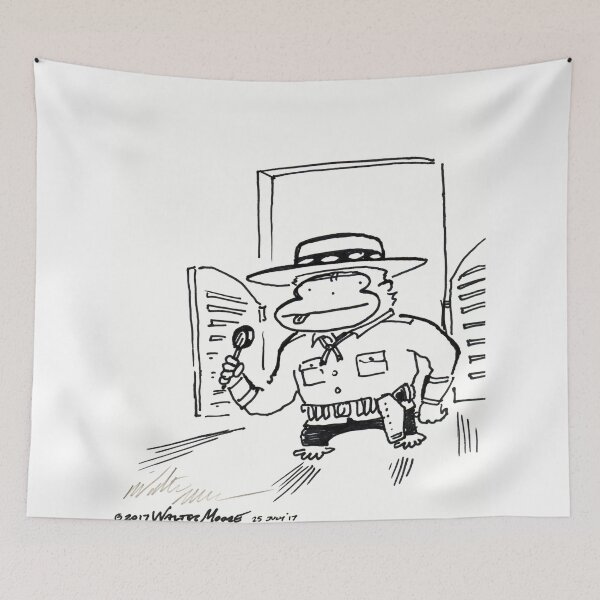 Item preview, Lollipop Gunslinger Ape Enters the Saloon designed and sold by Walter Moore.